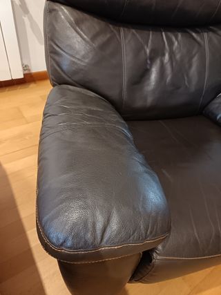 URGE venta!! Sillón relax piel marrón chocolate