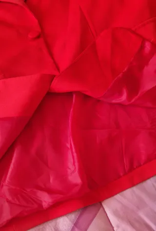 Giacca elegante donna rossa