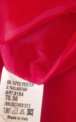 Giacca elegante donna rossa