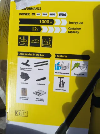 Aspirador Karcher WD 2