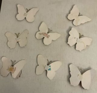 Adesivi farfalle decorativi per muro Set tot 7eur