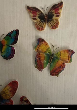 Adesivi farfalle decorativi per muro Set tot 7eur