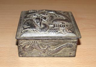 Caja oriental japonesa Japón dragón dragones 40 ́s