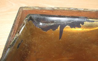 Caja oriental japonesa Japón dragón dragones 40 ́s