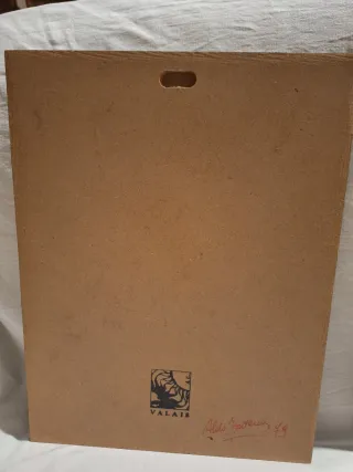 "Maschera"opera su faesite firmata 39x30