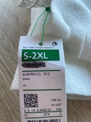 Bufanda United Colors of Benetton blanca