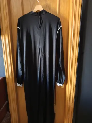 Disfraz de cura negro