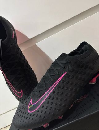 Nike Hypervenom Flyknit Ultra Negro/Rosa