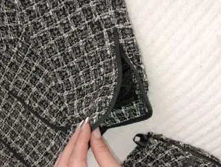 Traje H&M Chaqueta y Falda Tweed