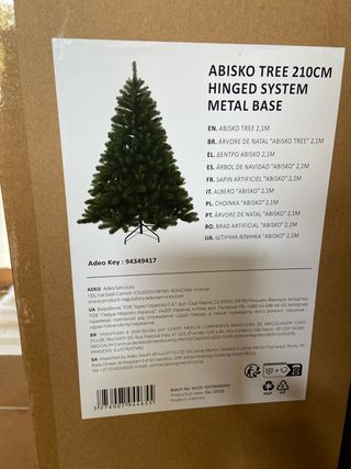 Árbol de Navidad Abisko 210cm