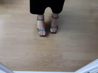 Sandalias LODI verde oliva con pedrería