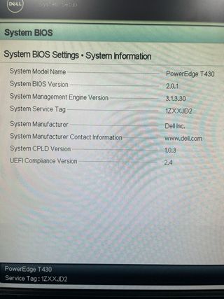 Servidor Dell PowerEdge T430