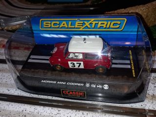 Coche Scalextric Mini Morris Rally Montecarlo