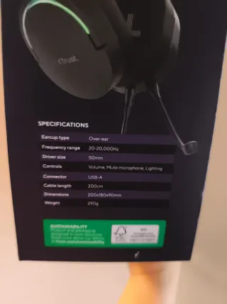 Cuffie Gaming Trust FAYZO 7.1 USB