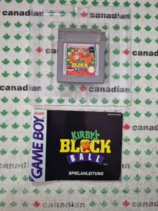 Kirby's Block Ball Game Boy