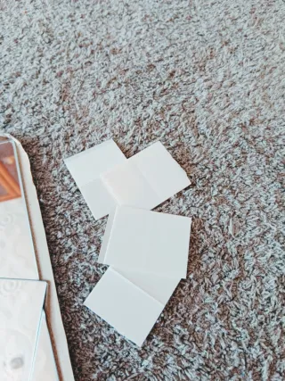 Espejo de pared cuadrado