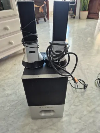 Altavoces Altec Lansing 2.1 Negro/Plata
