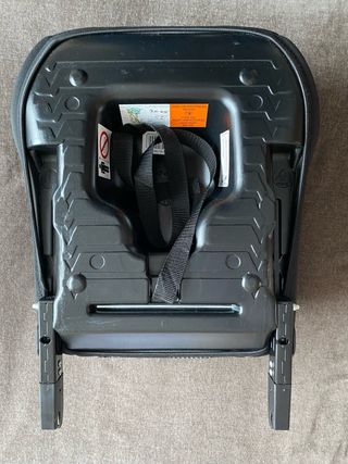 Silla Alzador Isofix Negra