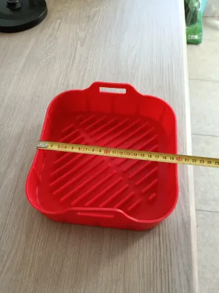 Molde Silicona Rojo Airfryer