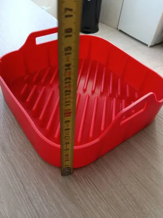 Molde Silicona Rojo Airfryer