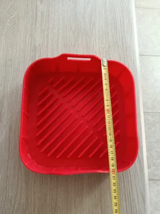 Molde Silicona Rojo Airfryer