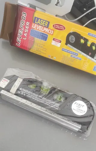 NIVEL LASER 3 BURBUJAS NUEVO A ESTRENAR