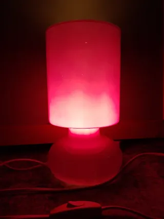 Lámpara Ikea Lykta Fucsia