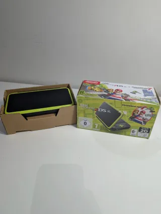 Nintendo 2DS XL Console Nera/lime - Come nuova