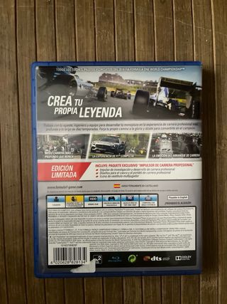 F1 2016 PS4 Edición Limitada