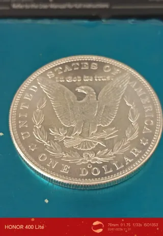 Dólar Morgan 1885 O Plata
