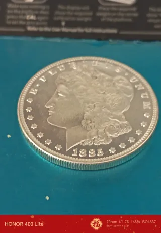 Dólar Morgan 1885 O Plata