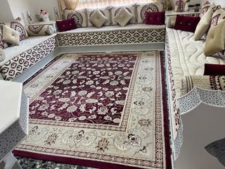 Salón Marroquí Beige y Rojo