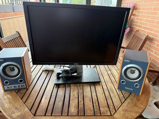 Monitor Dell + Altavoces Edirol