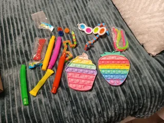 Lote Juguetes Sensoriales Psicomotricidad