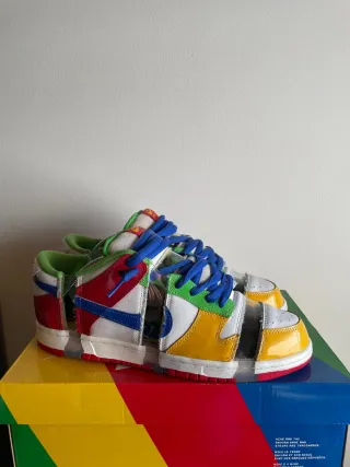 Nike Dunk Low Multicolor,usate solo una volta