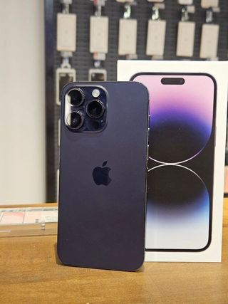 IPHONE 14 PRO MAX 128GB MORADO 100% BATERIA--..-