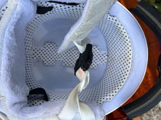 Casco nieve blanco Decathlon con gafas