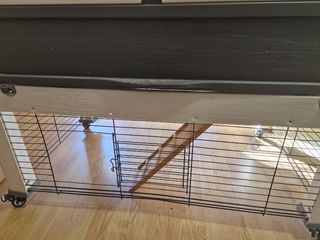 Jaula dos pisos para conejos