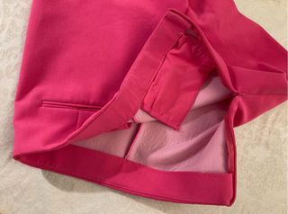 Falda pantalón Zara fucsia
