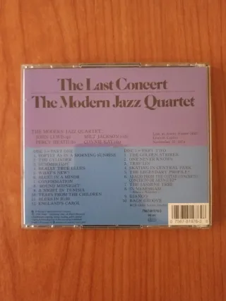 CD The Modern Jazz Quartet - Doble CD