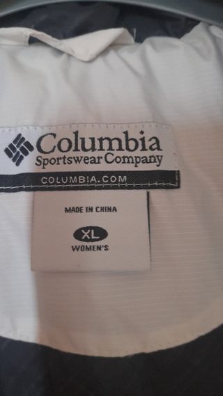 Giubbotto donna Columbia bianco