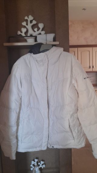 Giubbotto donna Columbia bianco