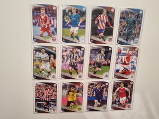 Lote 71 cartas Topps Champions League Flagship
