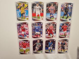 Lote 71 cartas Topps Champions League Flagship