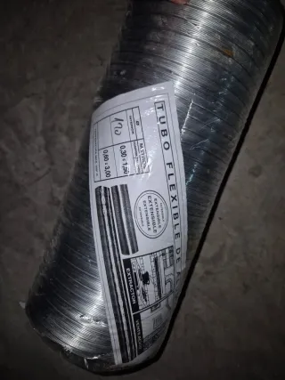 Tubo flexible de aluminio 1.70m