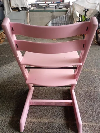 Silla Stokke Rosa