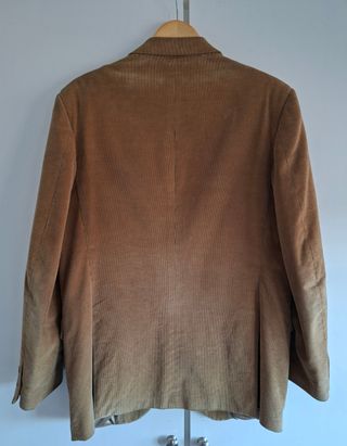 Chaqueta americana de pana, marrón claro (L, 52)