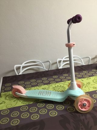 Patinete infantil 3 ruedas 2-6 años