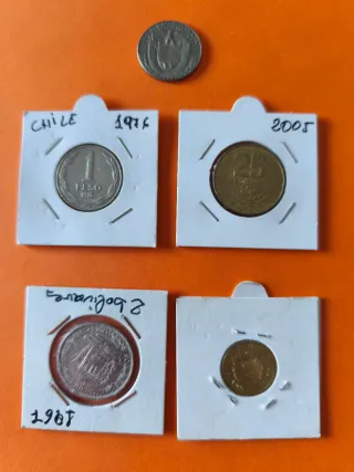 Colección Monedas Americanas Varias