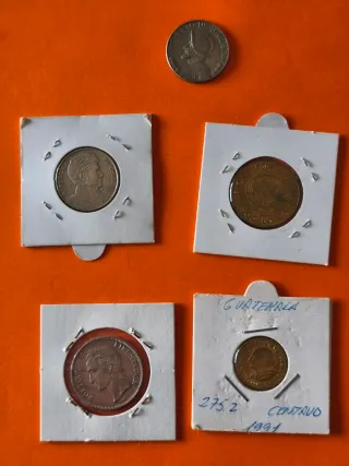Colección Monedas Americanas Varias
